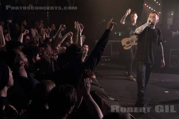 FRANK CARTER AND THE RATTLESNAKES - 2015-12-09 - PARIS - Trabendo - 